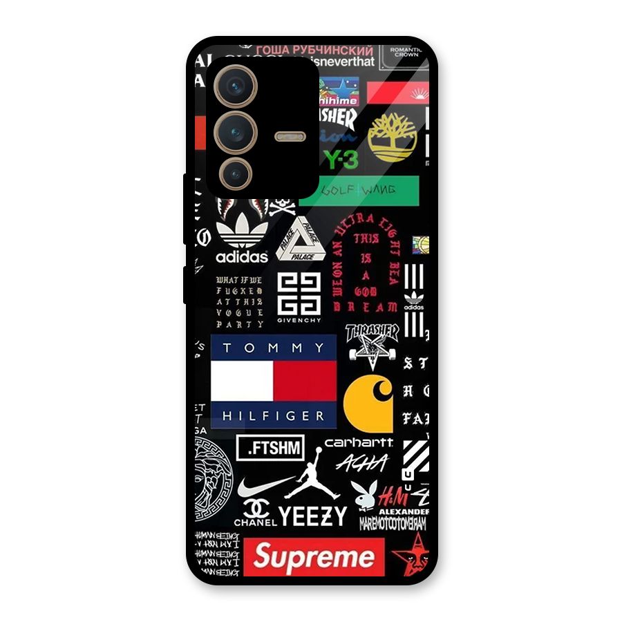 Rich Class Glass Back Case for Vivo V23 5G