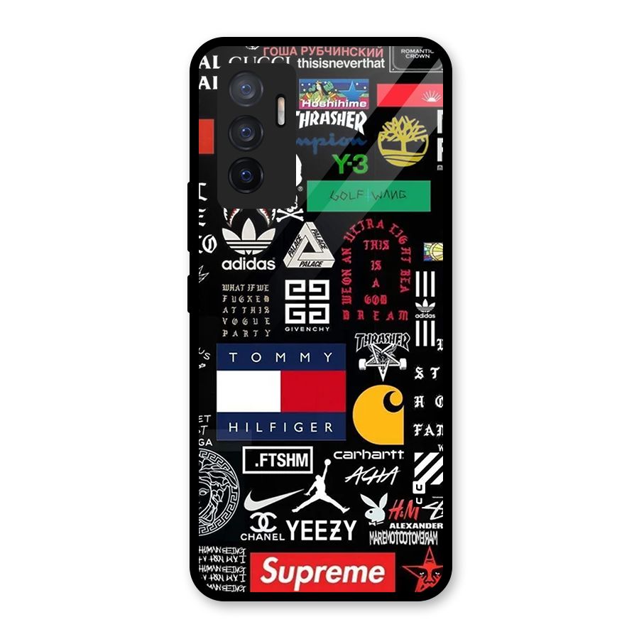 Rich Class Glass Back Case for Vivo V23e