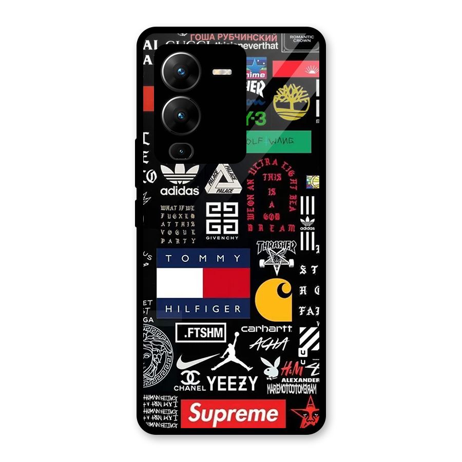 Rich Class Glass Back Case for Vivo V25 Pro