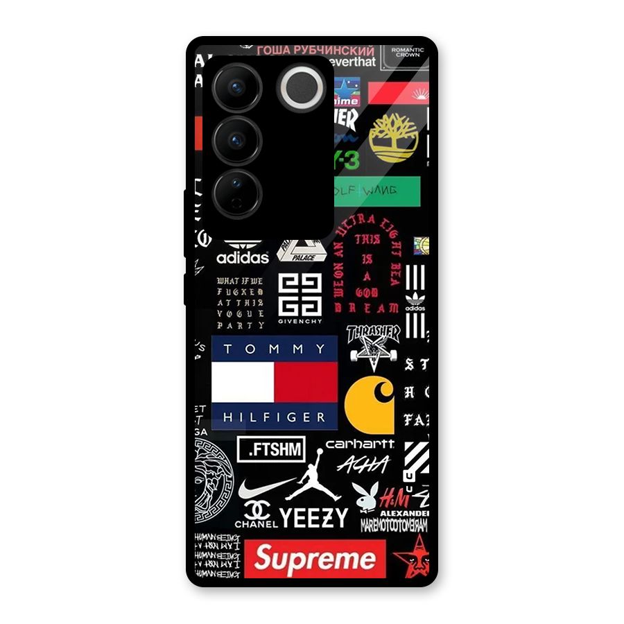 Rich Class Glass Back Case for Vivo V27