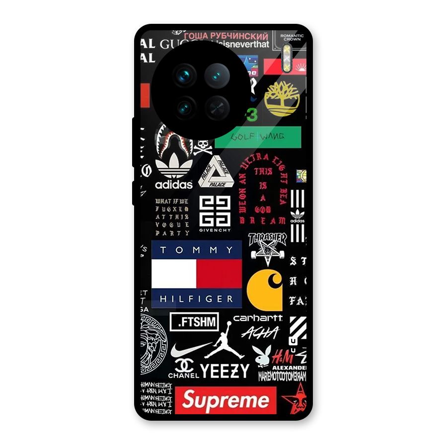 Rich Class Glass Back Case for Vivo X90