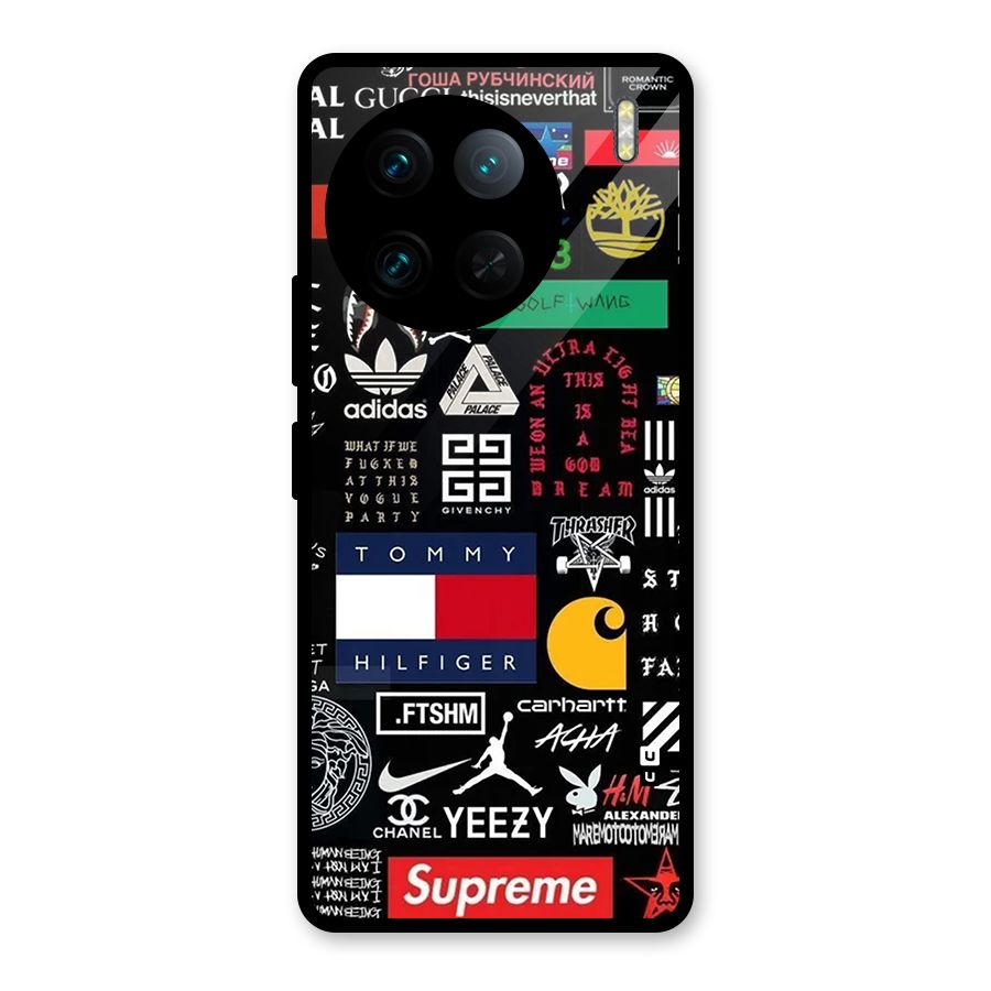 Rich Class Glass Back Case for Vivo X90 Pro