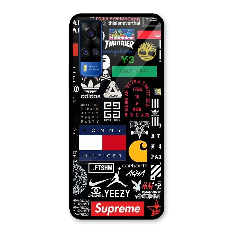 Rich Class Glass Back Case for Vivo Y31