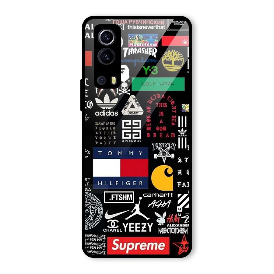 Rich Class Glass Back Case for Vivo iQOO Z3