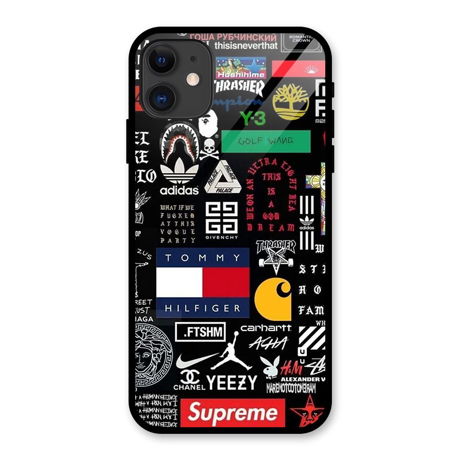 Rich Class Glass Back Case for iPhone 11