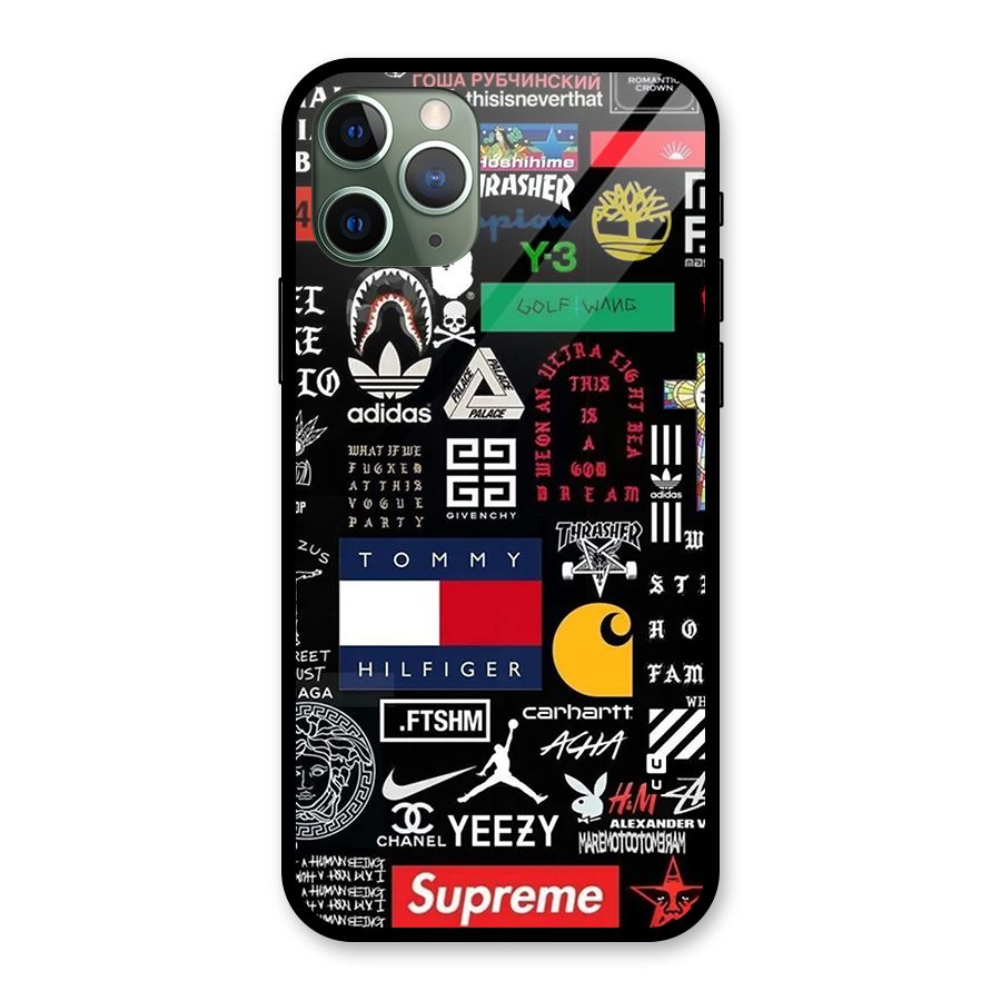 Rich Class Glass Back Case for iPhone 11 Pro