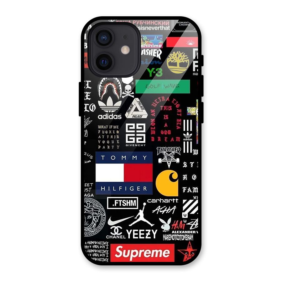 Rich Class Glass Back Case for iPhone 12