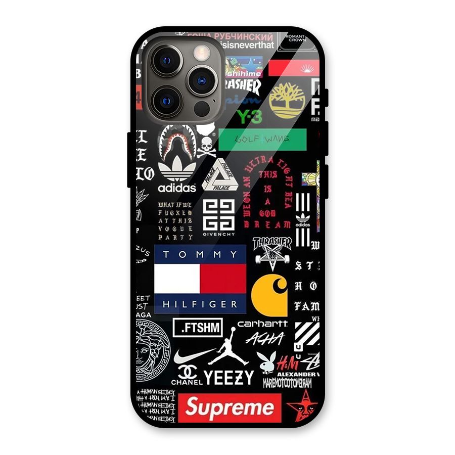 Rich Class Glass Back Case for iPhone 12 Pro