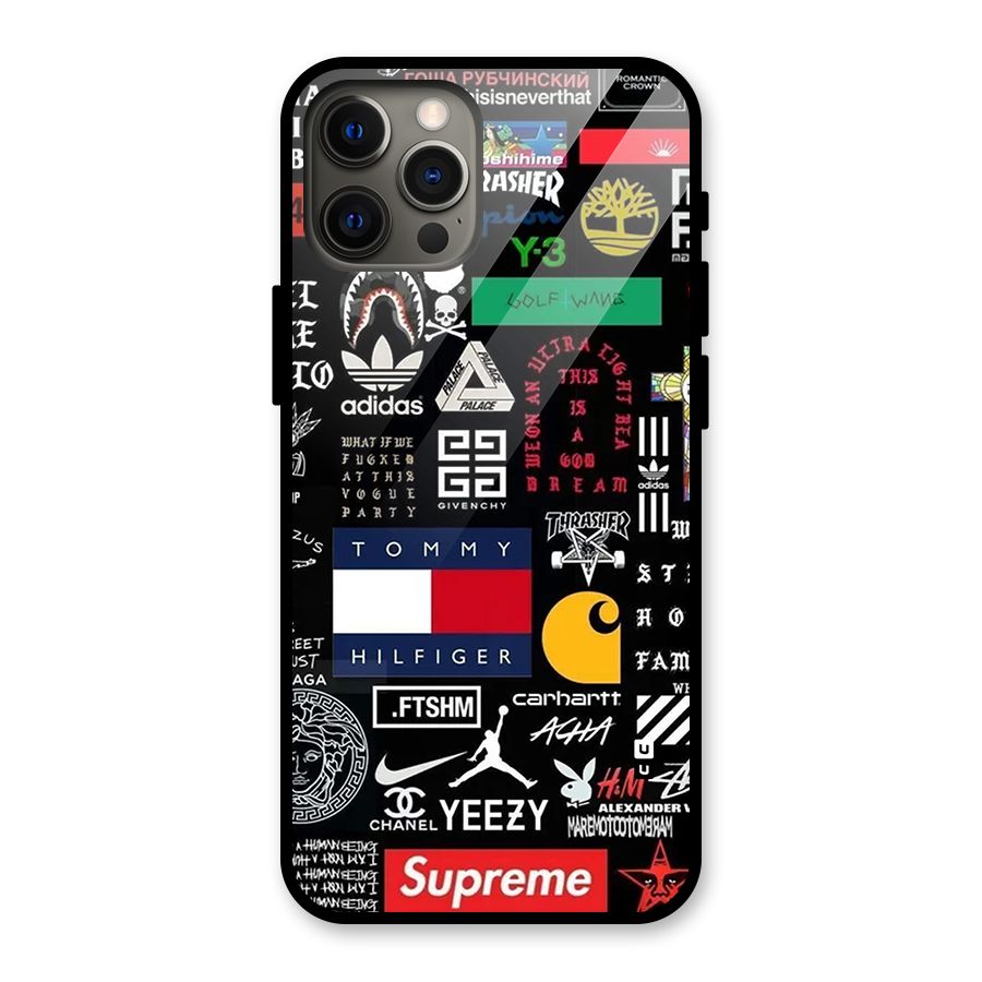 Rich Class Glass Back Case for iPhone 12 Pro Max