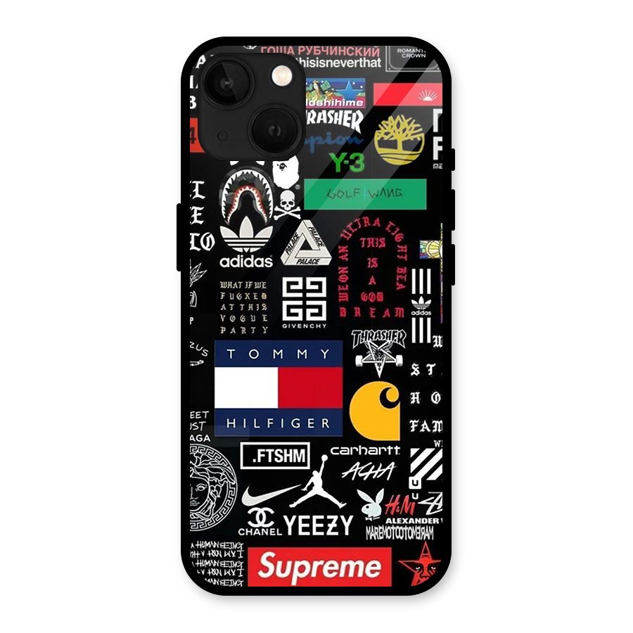 Rich Class Glass Back Case for iPhone 13
