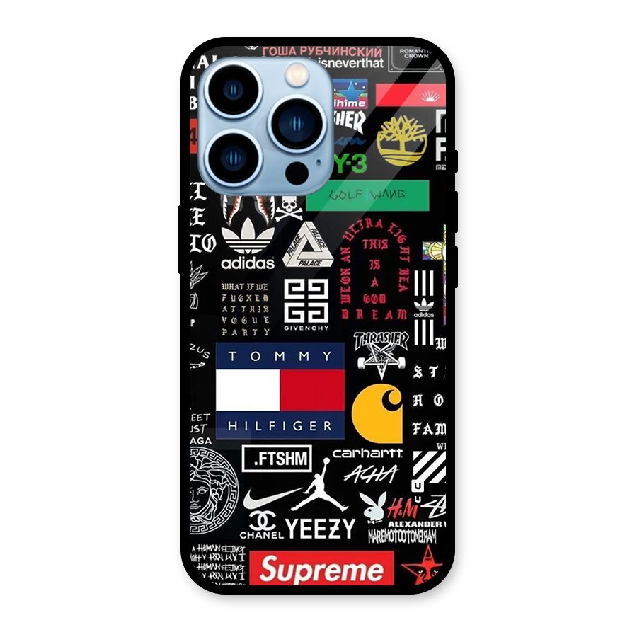 Rich Class Glass Back Case for iPhone 13 Pro