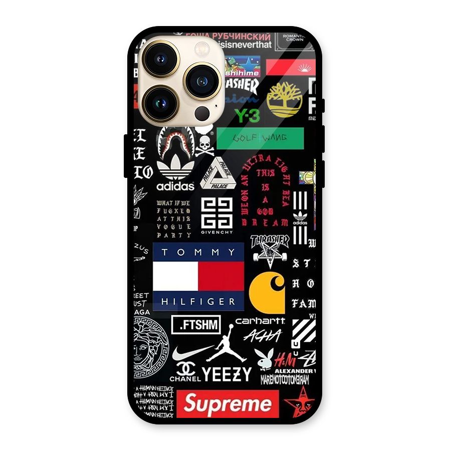 Rich Class Glass Back Case for iPhone 13 Pro Max