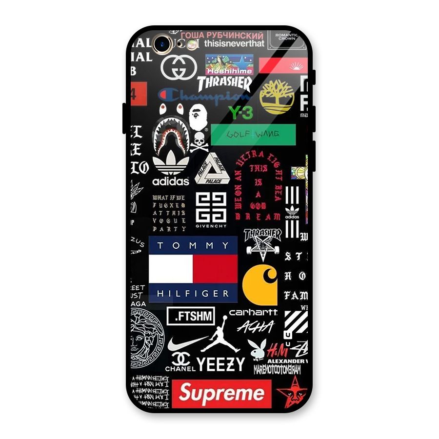 Rich Class Glass Back Case for iPhone 6 6S