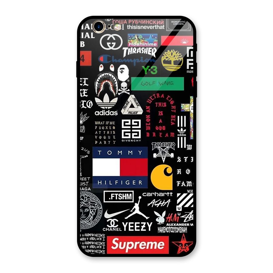 Rich Class Glass Back Case for iPhone 6 Plus 6S Plus