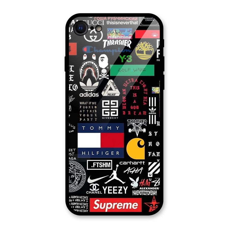 Rich Class Glass Back Case for iPhone 7