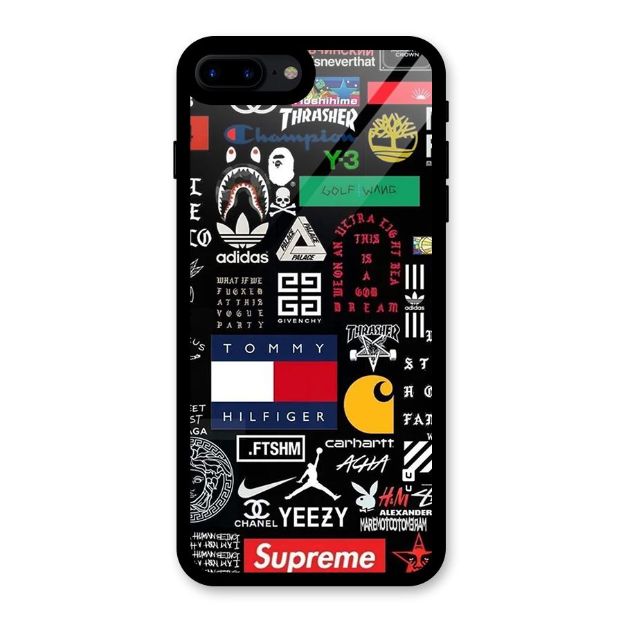 Rich Class Glass Back Case for iPhone 7 Plus