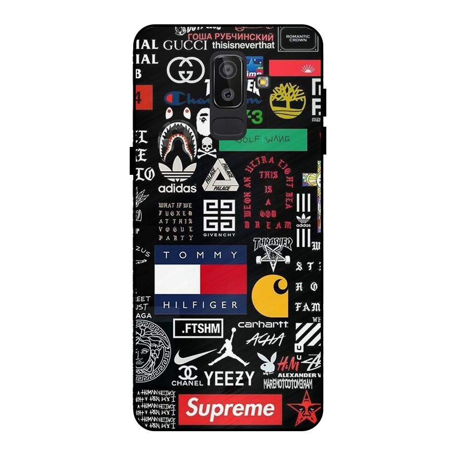 Rich Class Metal Back Case for Galaxy J8