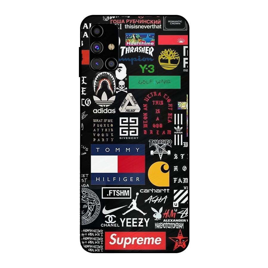 Rich Class Metal Back Case for Galaxy M31s