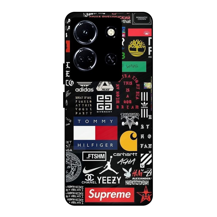 Rich Class Metal Back Case for Infinix Note 30 5G