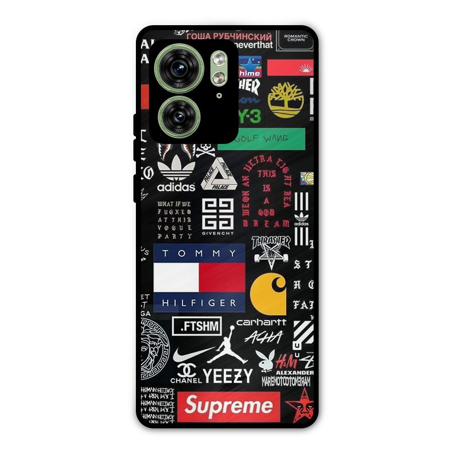 Rich Class Metal Back Case for Motorola Edge 40 5G