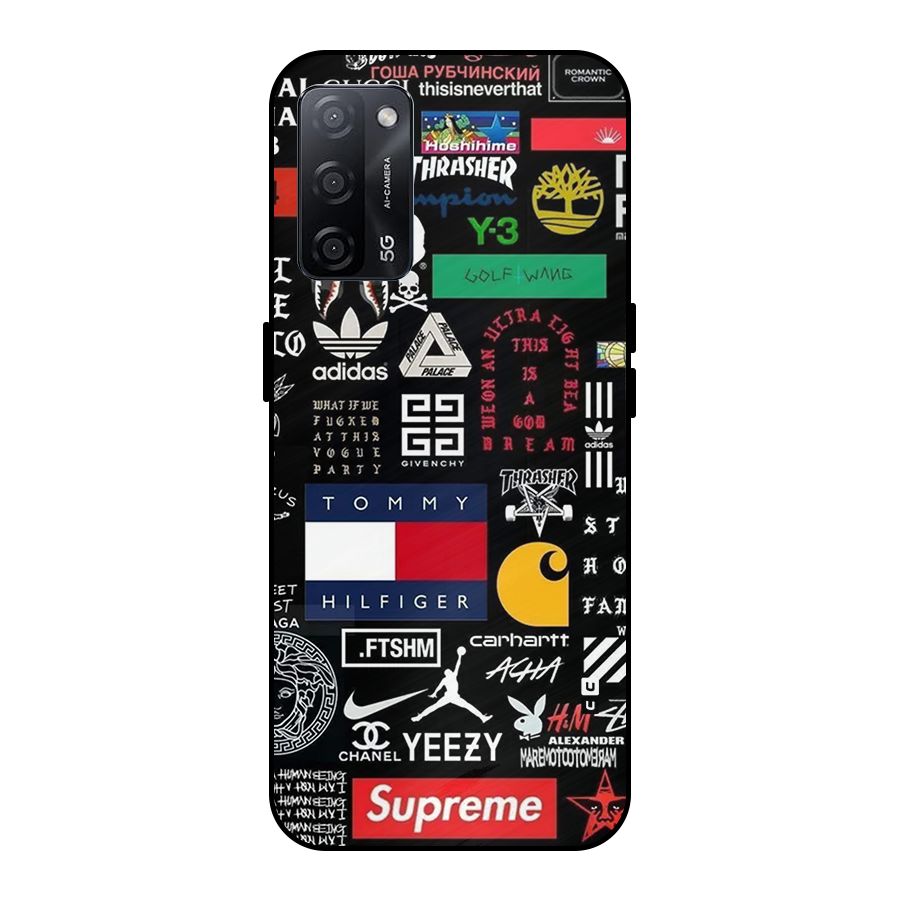 Rich Class Metal Back Case for Oppo A53s 5G