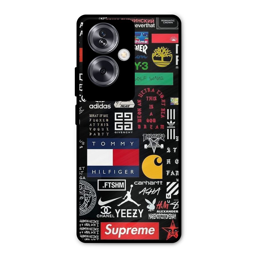 Rich Class Metal Back Case for Oppo A79 5G