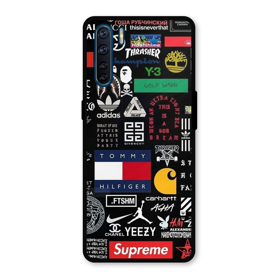 Rich Class Metal Back Case for Oppo F15
