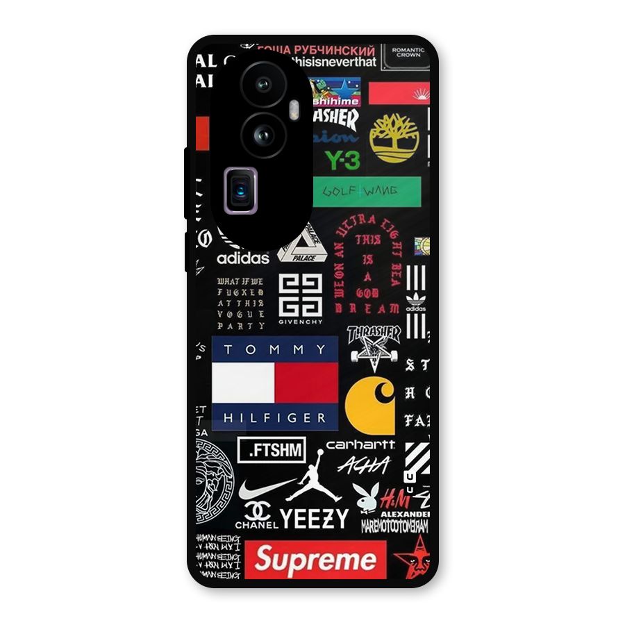 Rich Class Metal Back Case for Oppo Reno10 Pro Plus