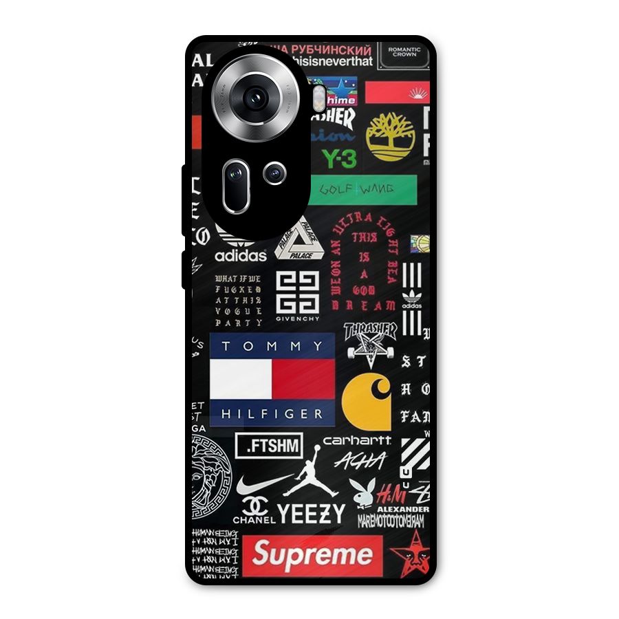 Rich Class Metal Back Case for Oppo Reno11 5G