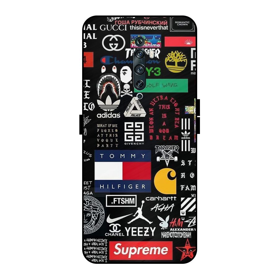 Rich Class Metal Back Case for Oppo Reno2 F