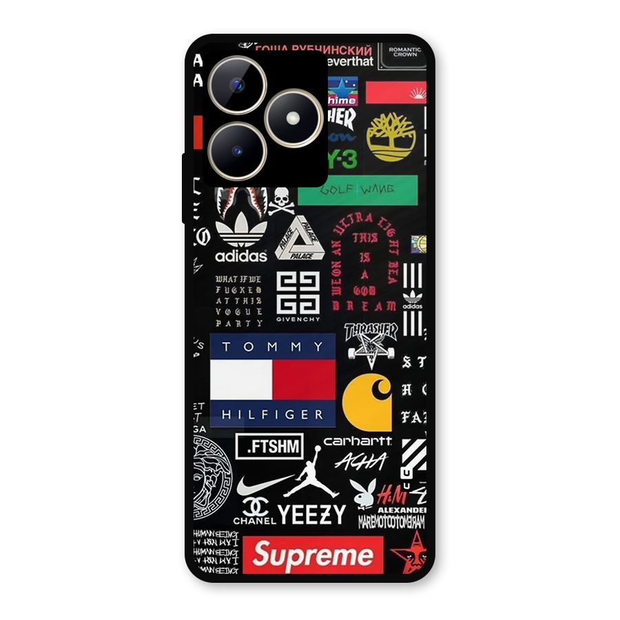 Rich Class Metal Back Case for Realme C53