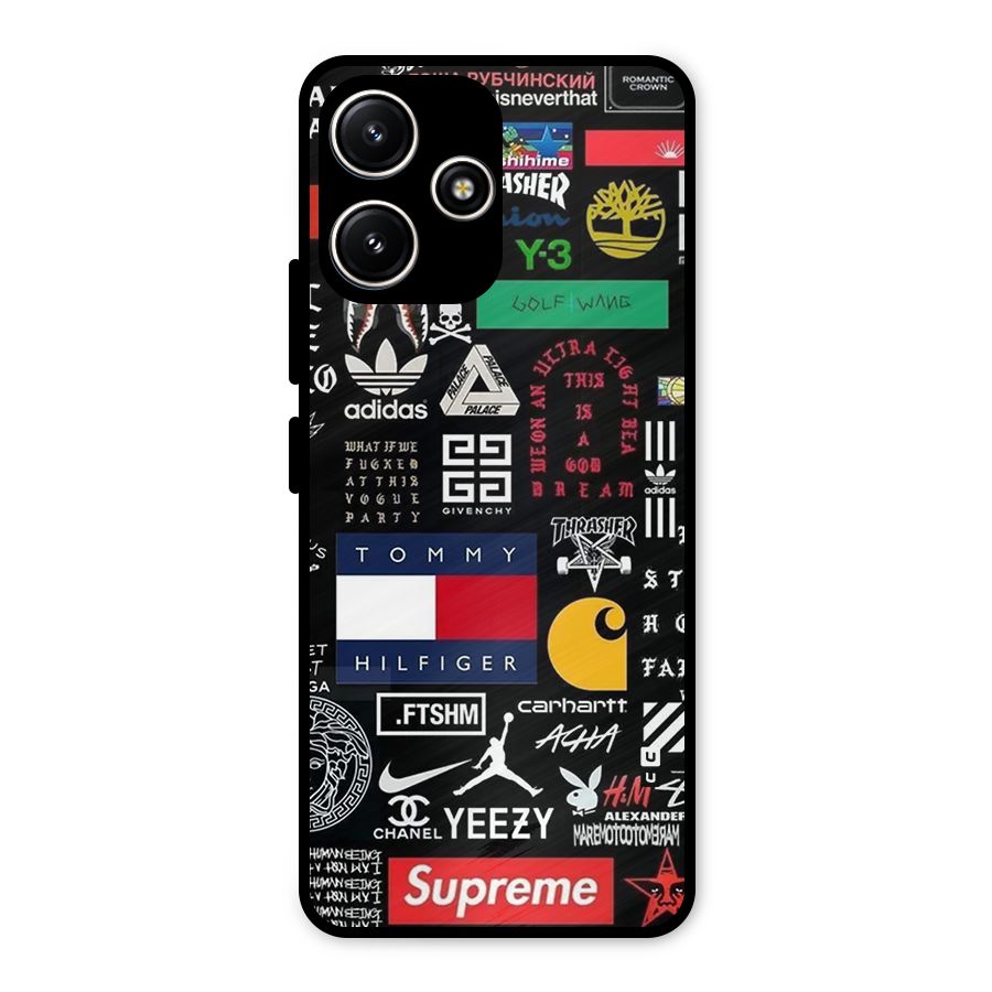 Rich Class Metal Back Case for Redmi 12 5G