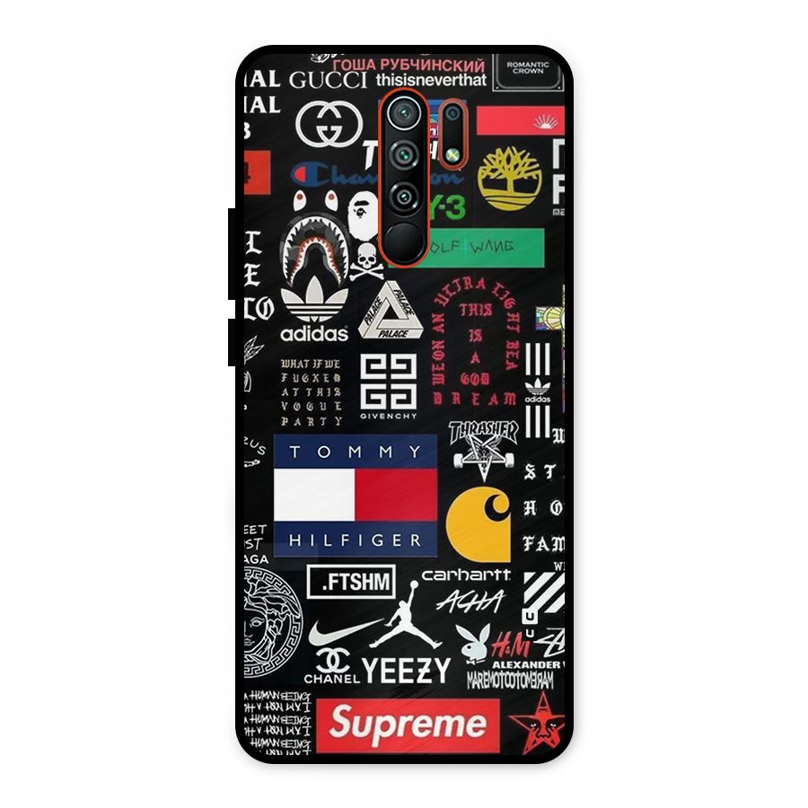 Rich Class Metal Back Case for Redmi 9 Prime
