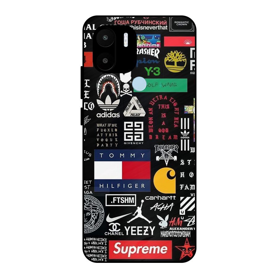 Rich Class Metal Back Case for Redmi A2 Plus
