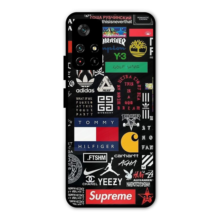 Rich Class Metal Back Case for Redmi Note 11T 5G