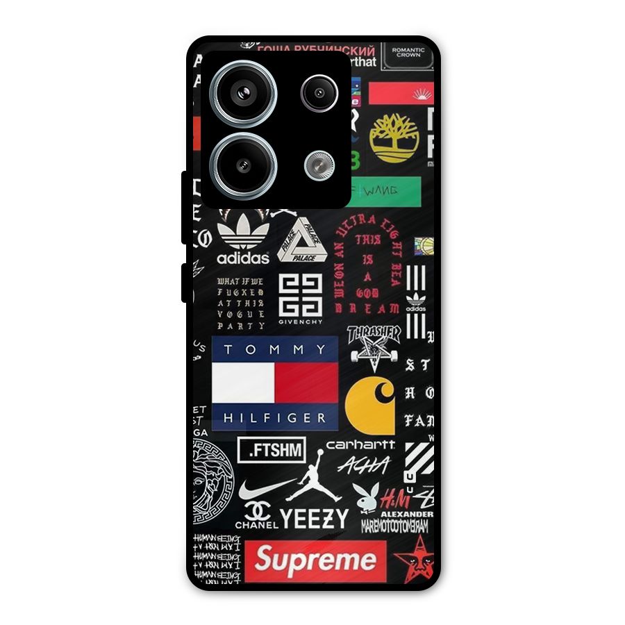 Rich Class Metal Back Case for Redmi Note 13 Pro 5G