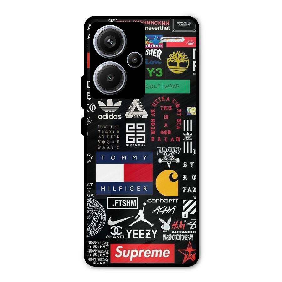 Rich Class Metal Back Case for Redmi Note 13 Pro Plus