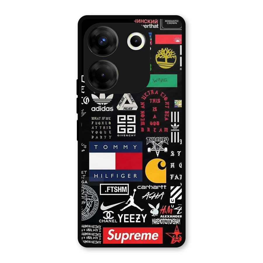 Rich Class Metal Back Case for Tecno Camon 20