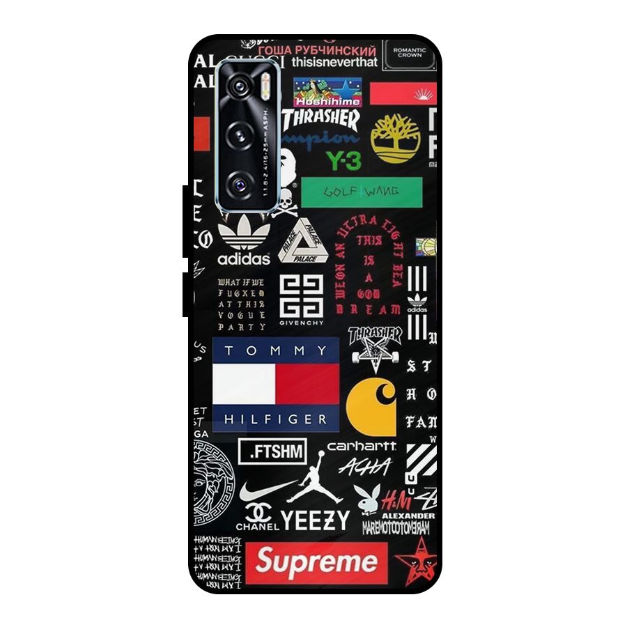 Rich Class Metal Back Case for Vivo V20 SE