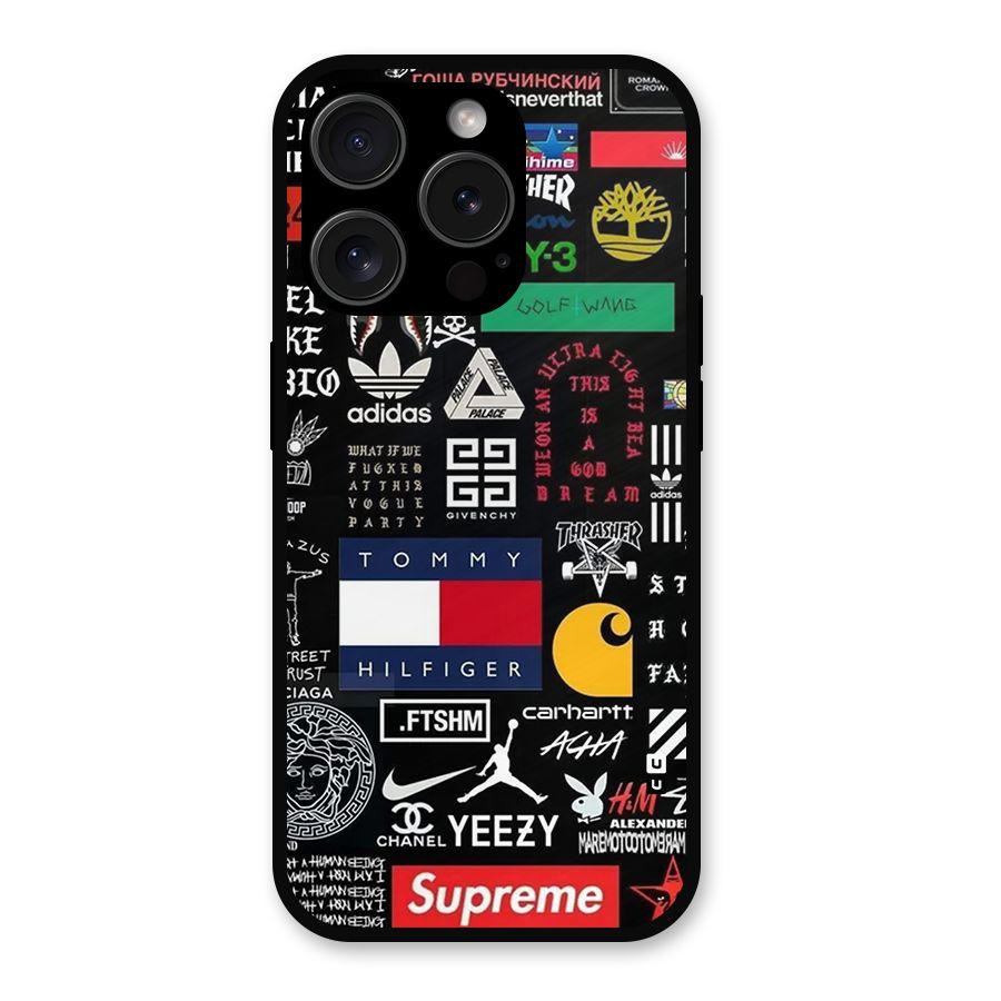 Rich Class Metal Back Case for iPhone 15 Pro