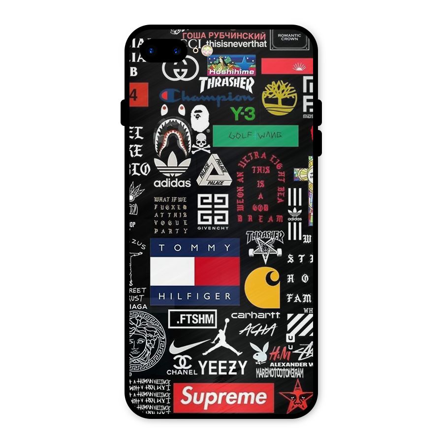 Rich Class Metal Back Case for iPhone 8 Plus