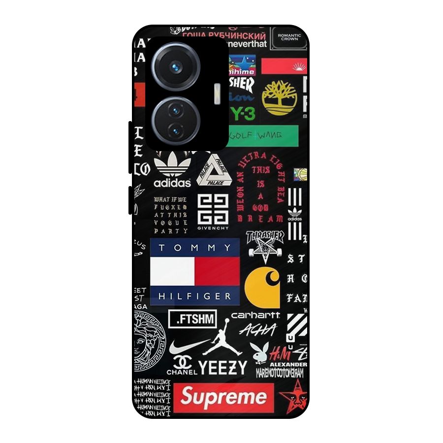 Rich Class Metal Back Case for iQOO Z6 44W