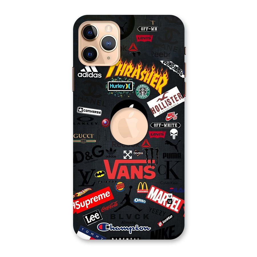 Rich Life Back Case for iPhone 11 Pro Max Logo Cut