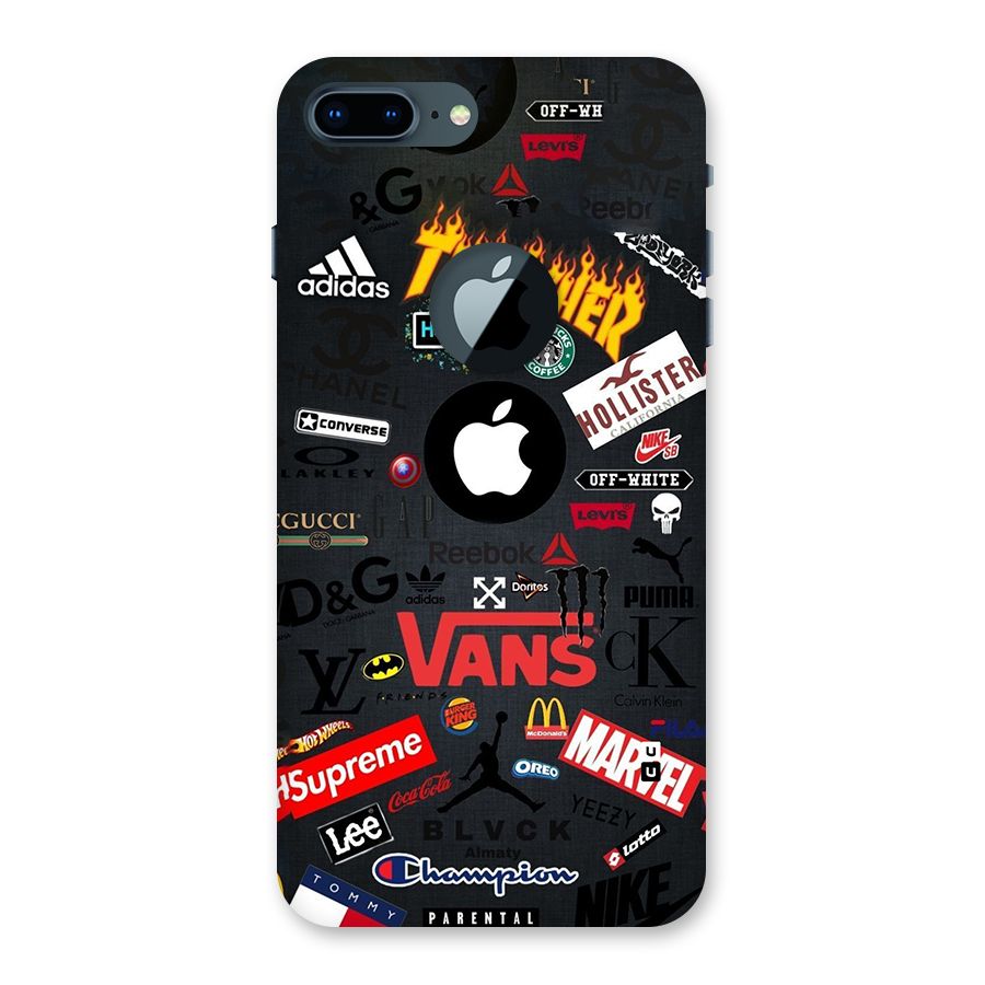 Rich Life Back Case for iPhone 7 Plus Logo Cut