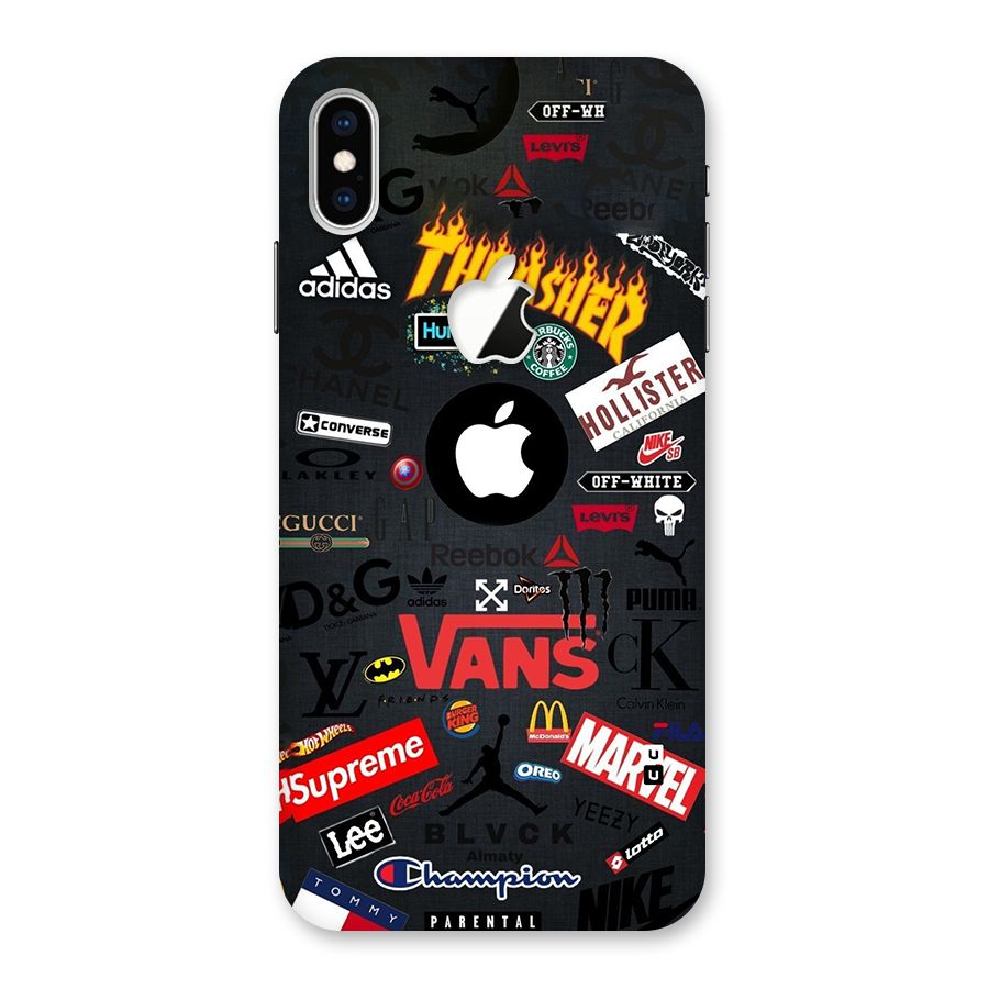 Rich Life Back Case for iPhone XS Max Apple Cut