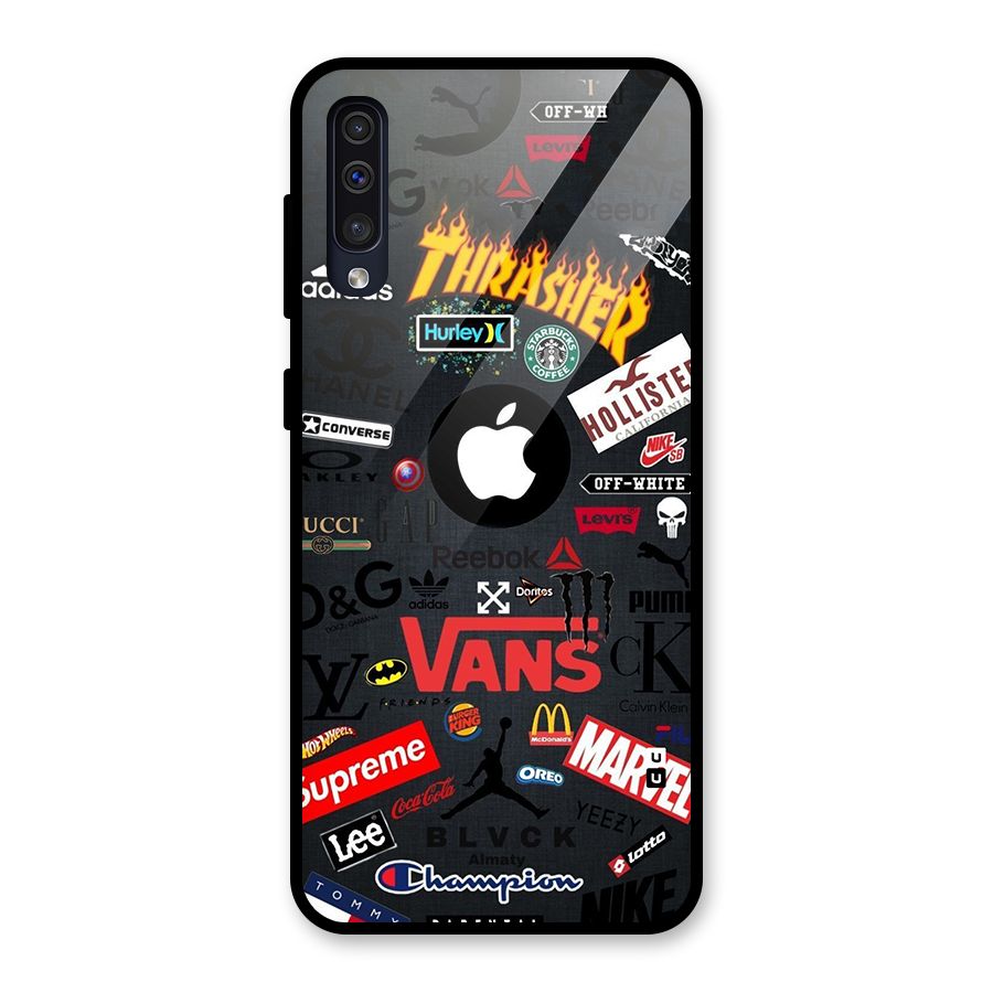 Rich Life Glass Back Case for Galaxy A50s