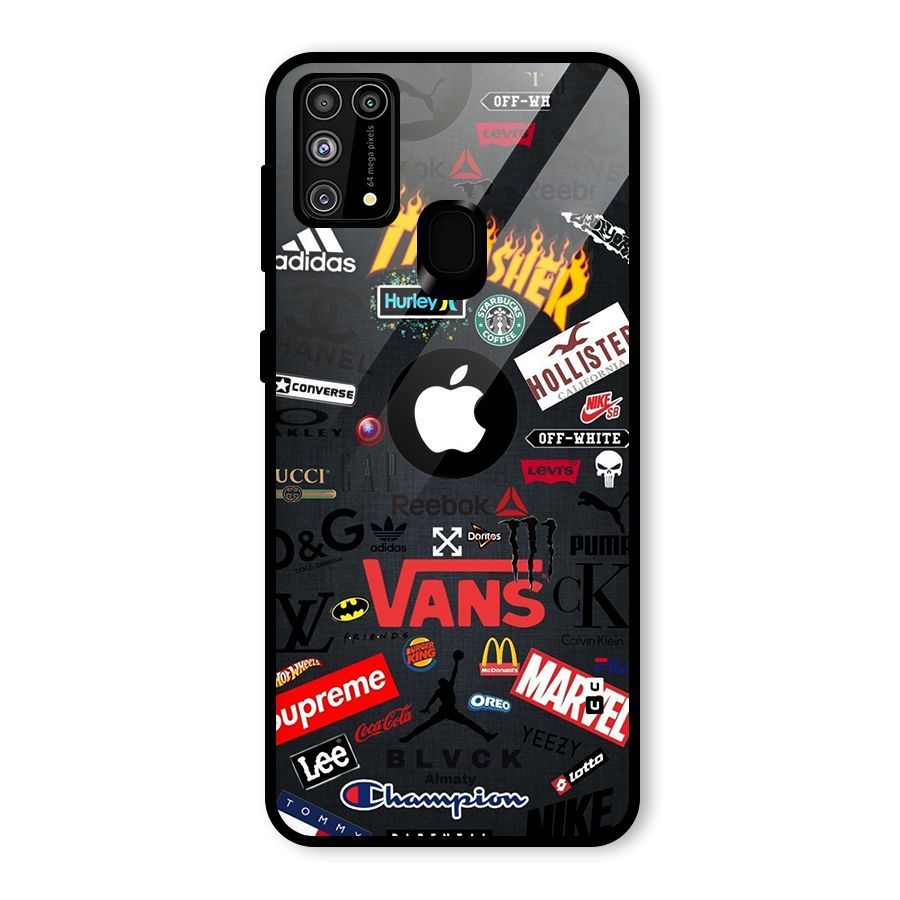Rich Life Glass Back Case for Galaxy F41
