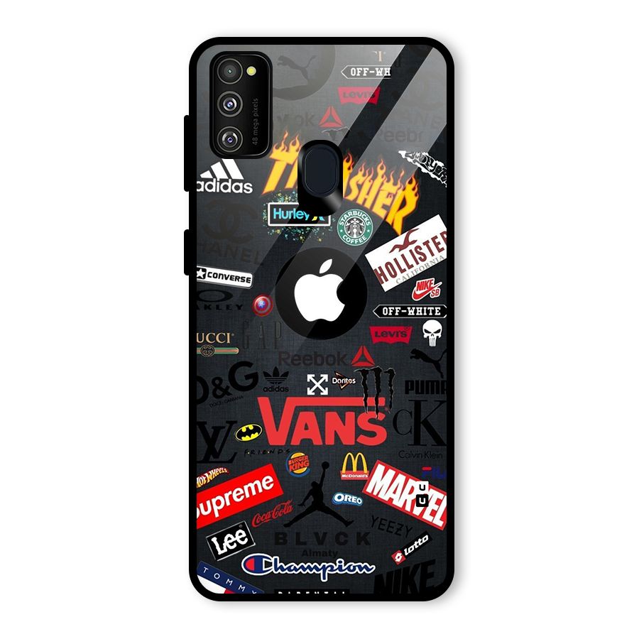 Rich Life Glass Back Case for Galaxy M30s
