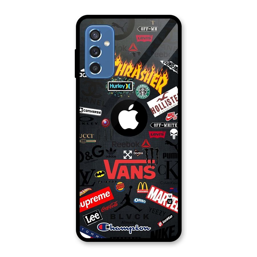 Rich Life Glass Back Case for Galaxy M52 5G