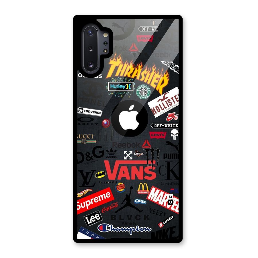 Rich Life Glass Back Case for Galaxy Note 10 Plus